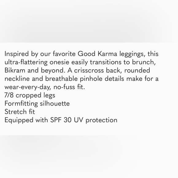 NWOT FP Movement Good Karma Onesie, Ice Gray, M/L - Picture 5 of 5